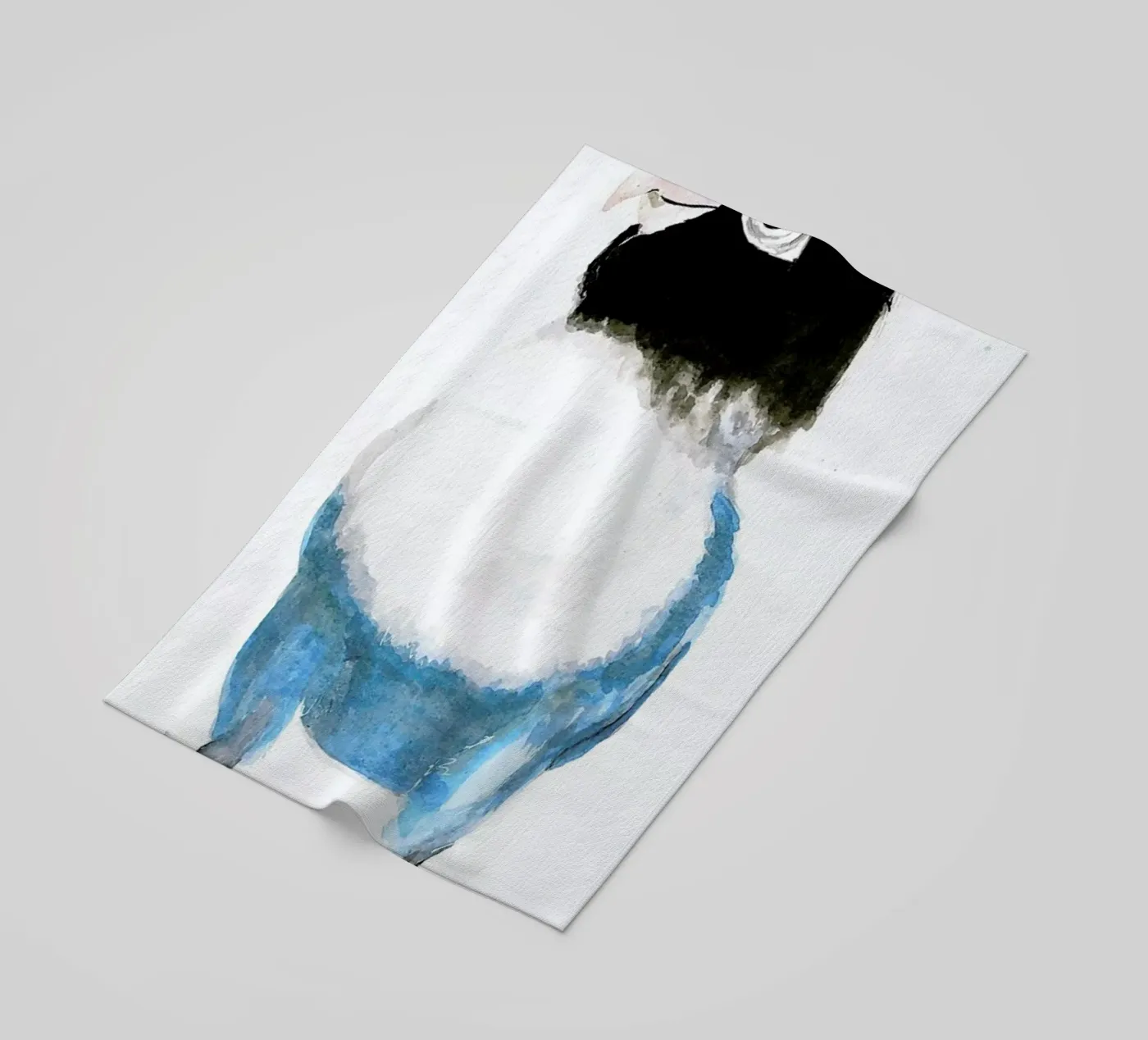 Sigrid beach towel by Mathilde Olsen