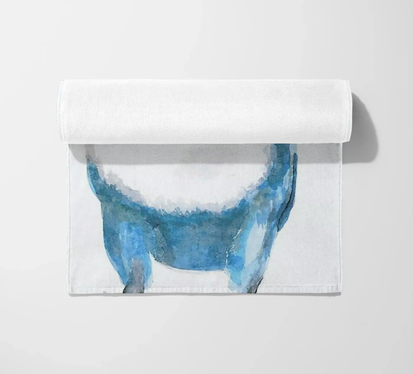 Sigrid beach towel by Mathilde Olsen