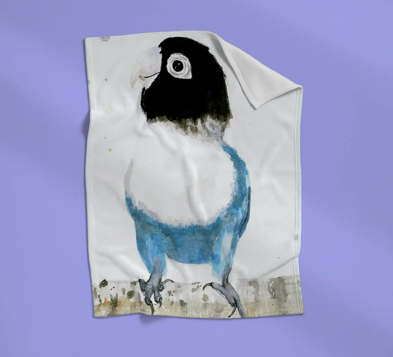 Sigrid fleece blanket by Mathilde Olsen