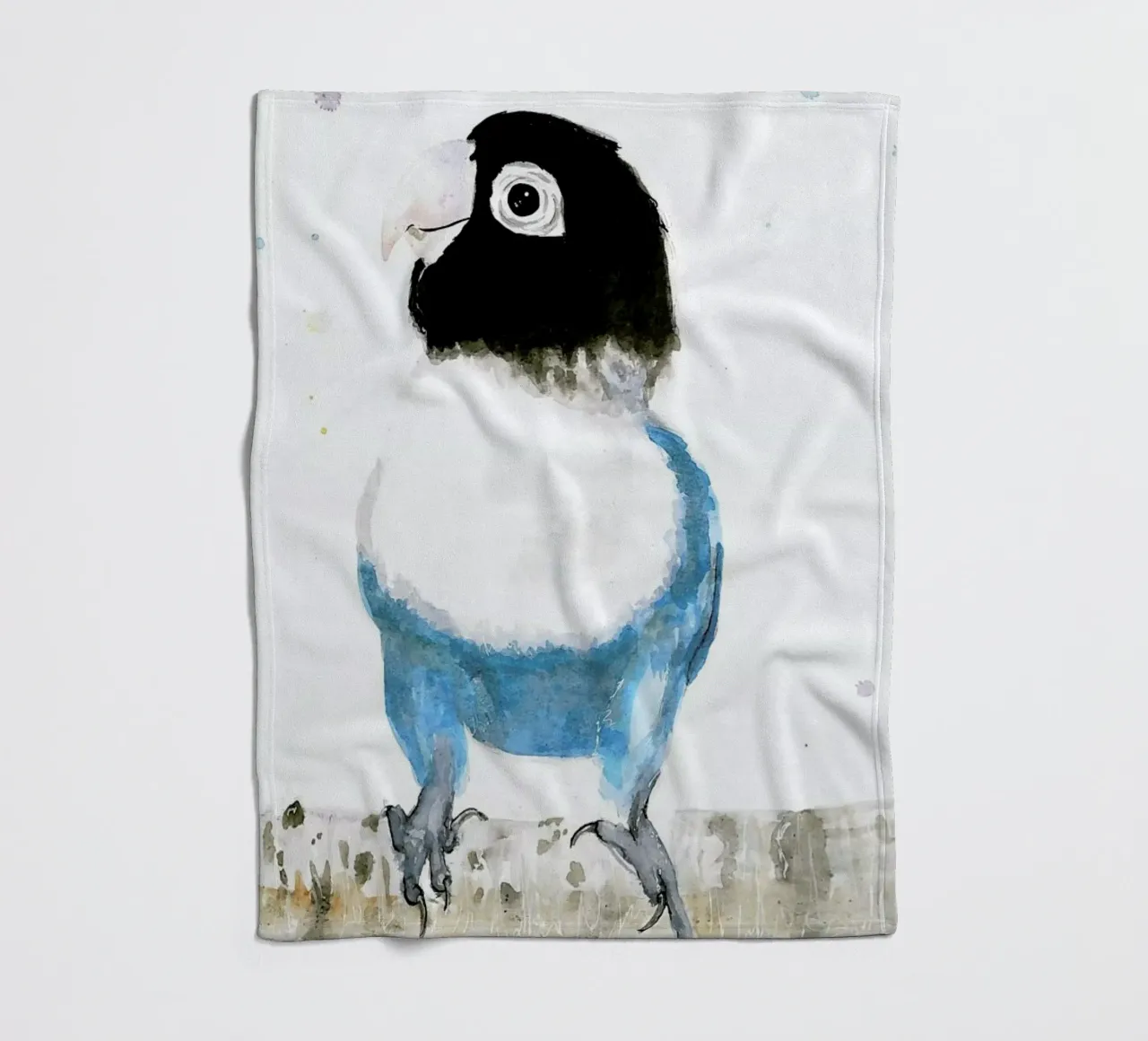 Sigrid fleece blanket by Mathilde Olsen