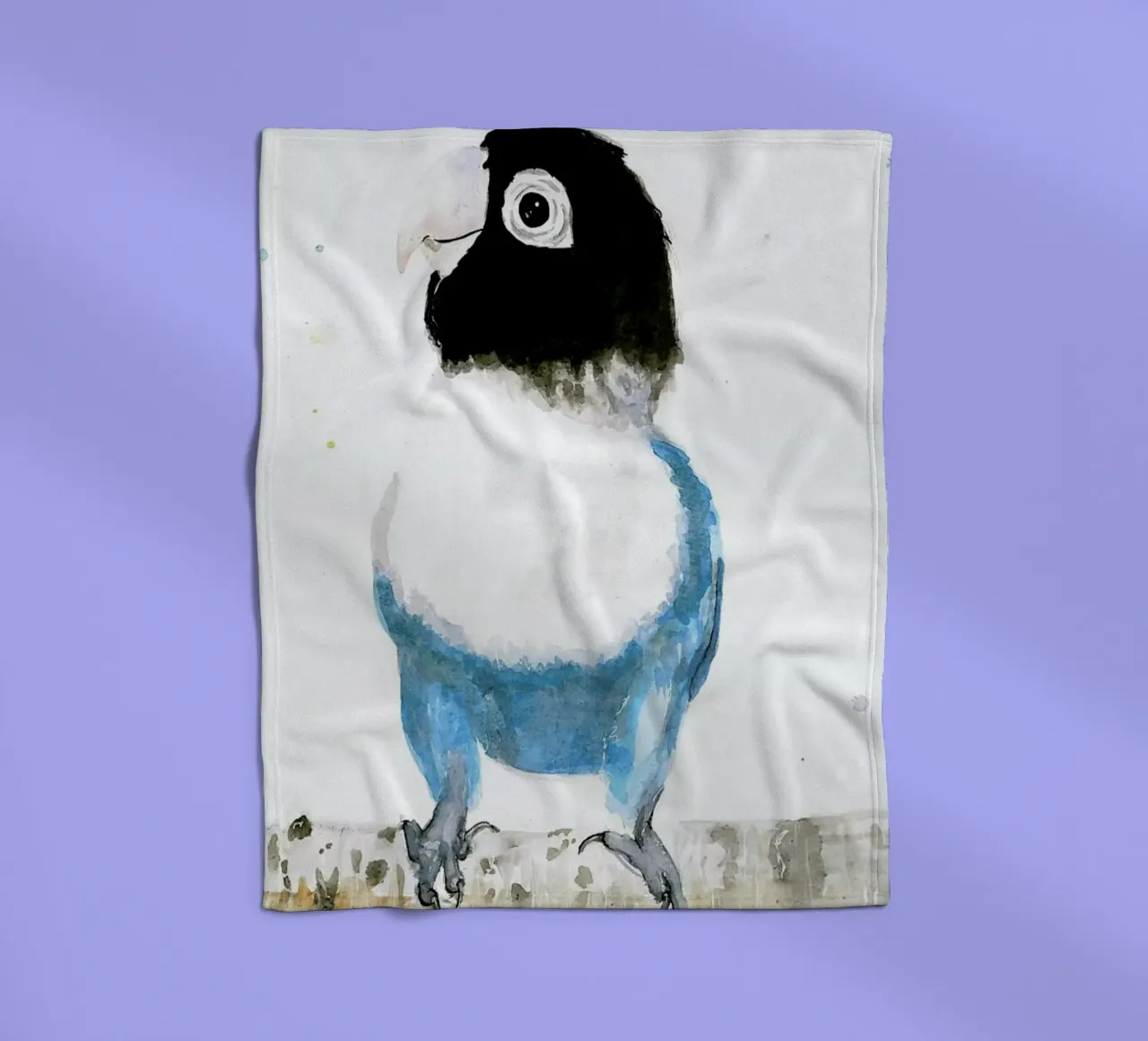 Sigrid fleece blanket by Mathilde Olsen