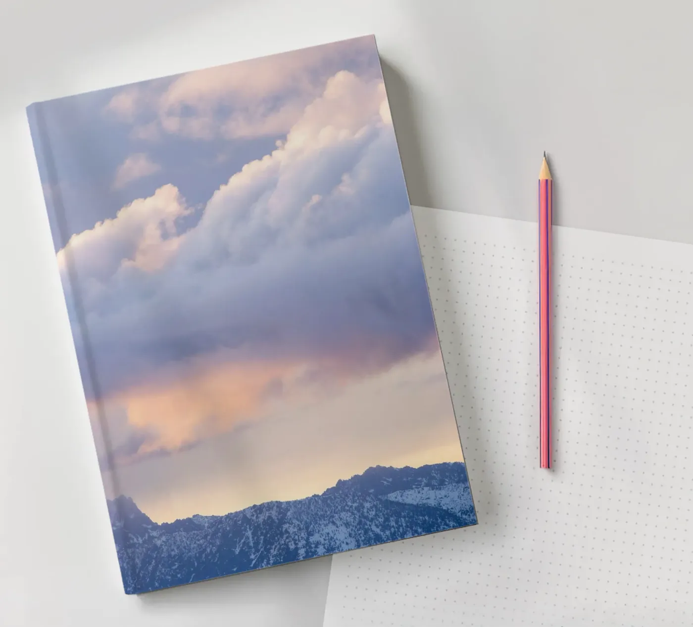 cloud mountain notebook by marty