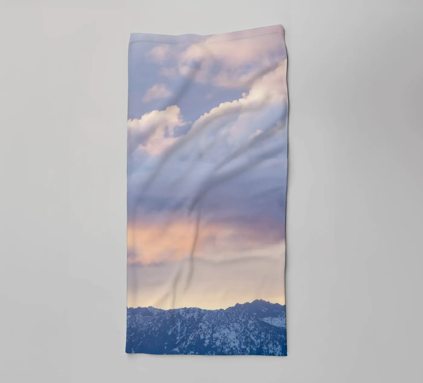 cloud mountain towel by marty