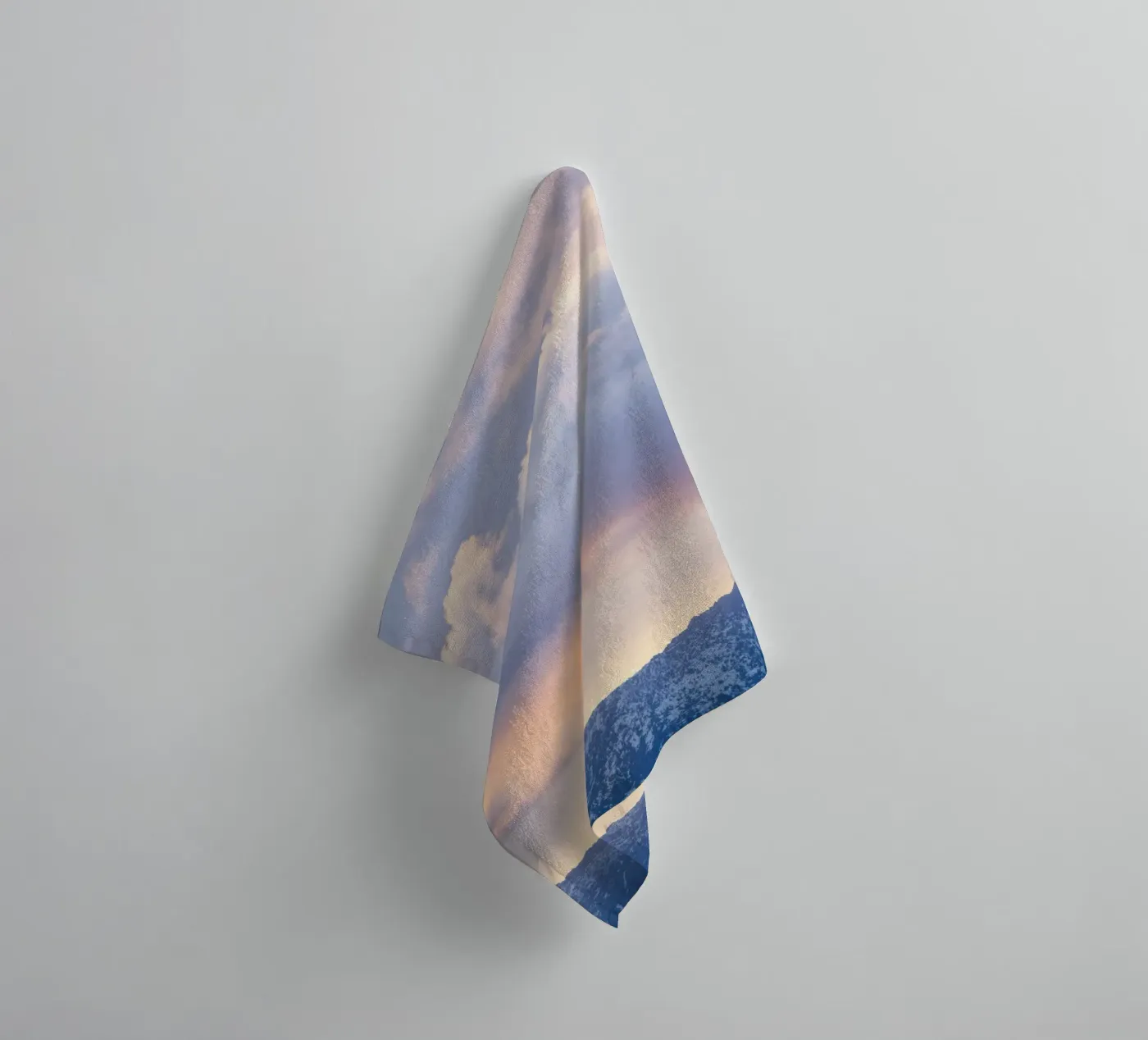 cloud mountain towel by marty