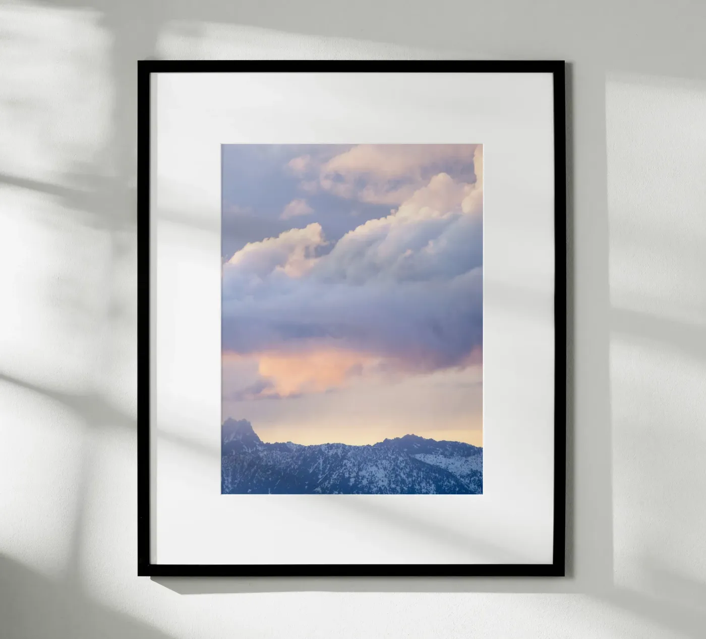 cloud mountain Poster von marty