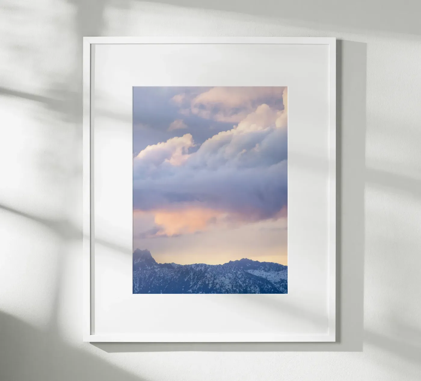 cloud mountain Poster von marty