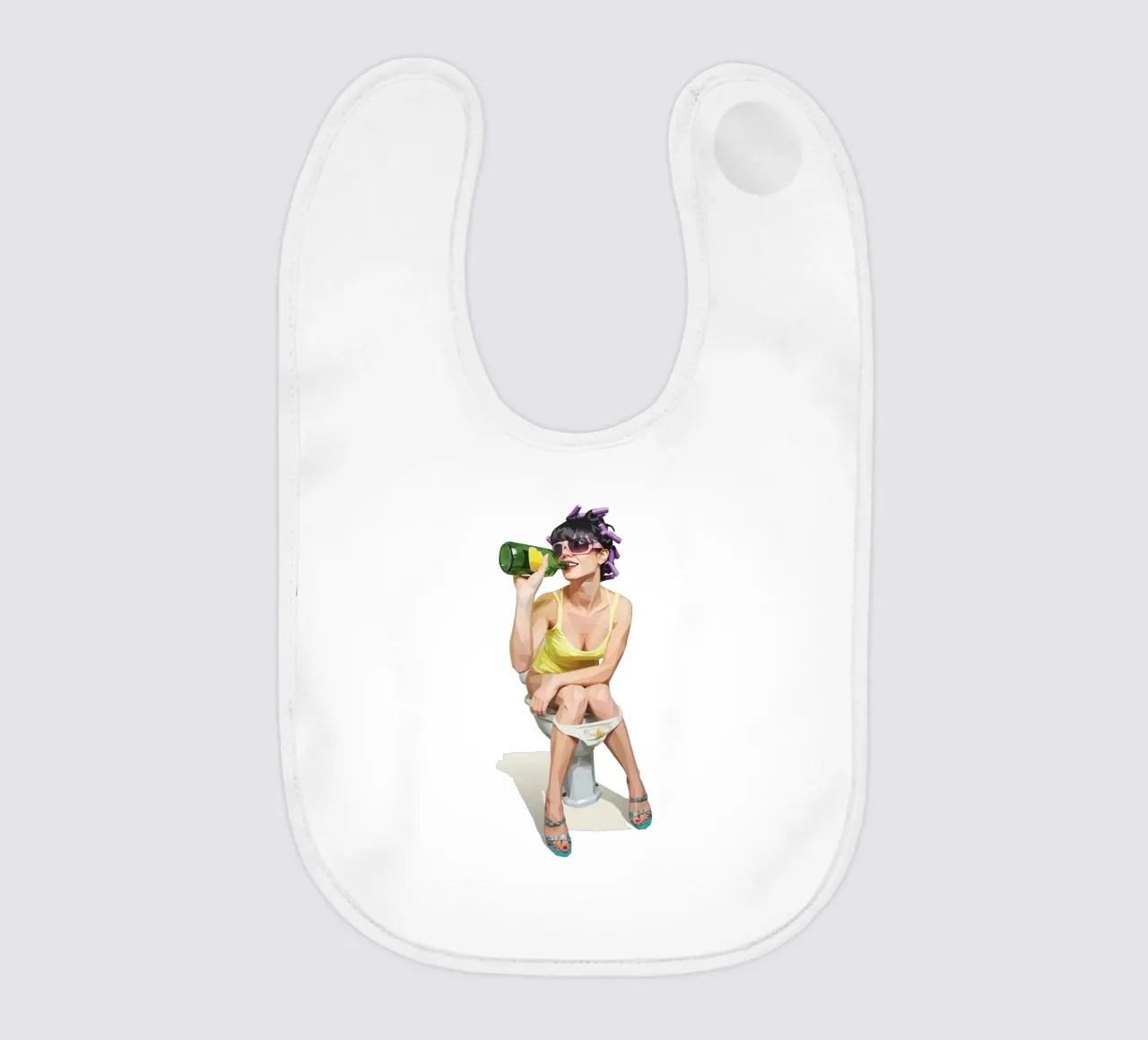 Der Alltag entfliehen Babylätzchen von Self-expression