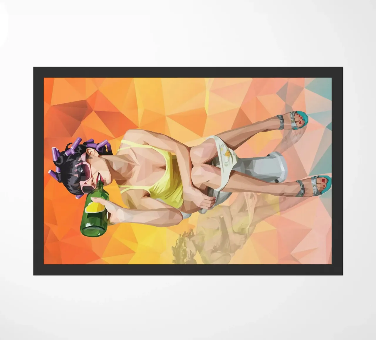 Escape Routine doormat by Self-expression