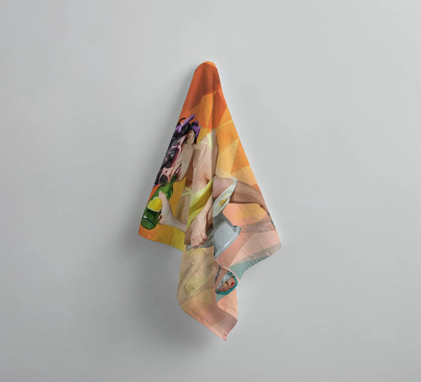 Der Alltag entfliehen Handtuch von Self-expression