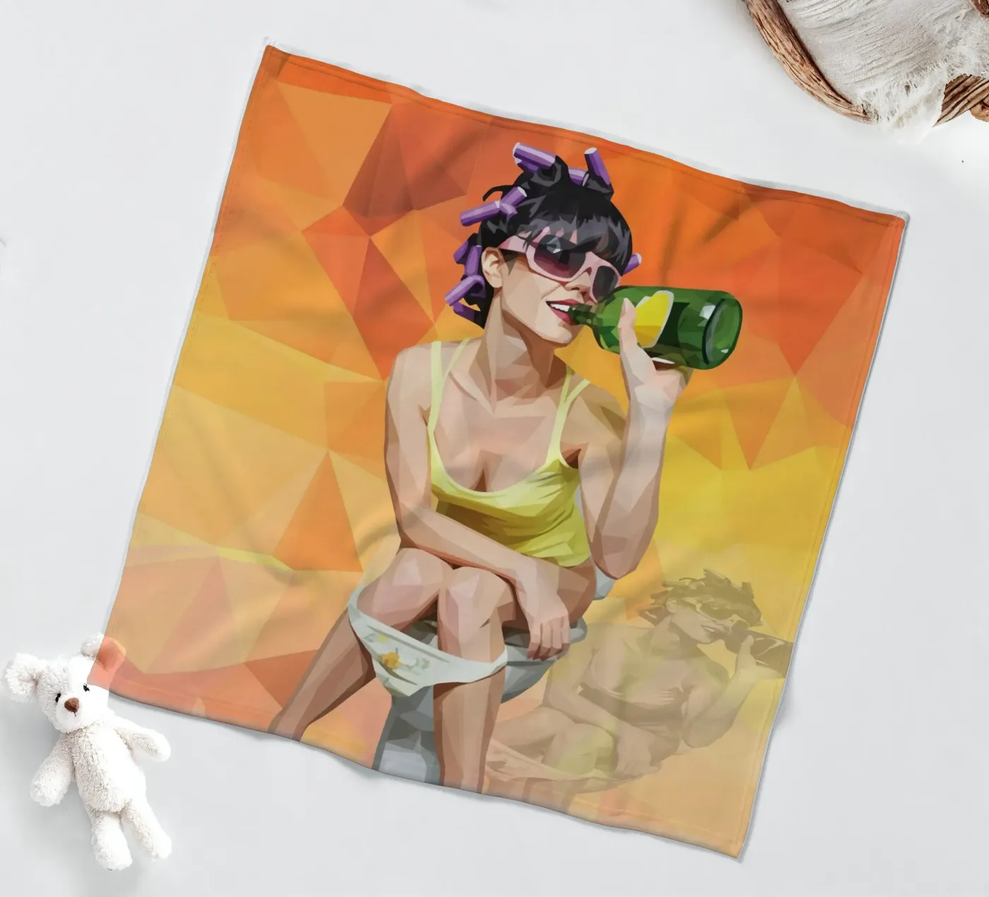 Escape Routine fleece blanket by Self-expression