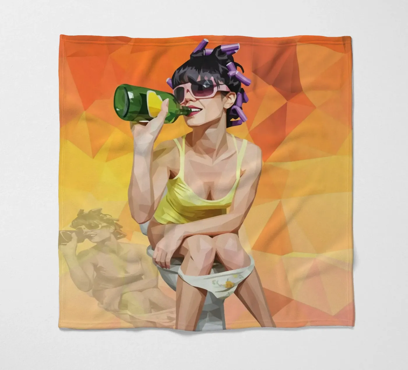 Escape Routine fleece blanket by Self-expression