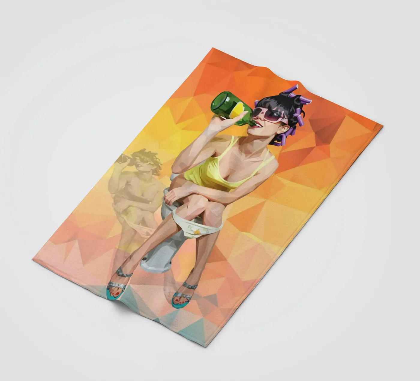 Escape Routine fleece blanket by Self-expression