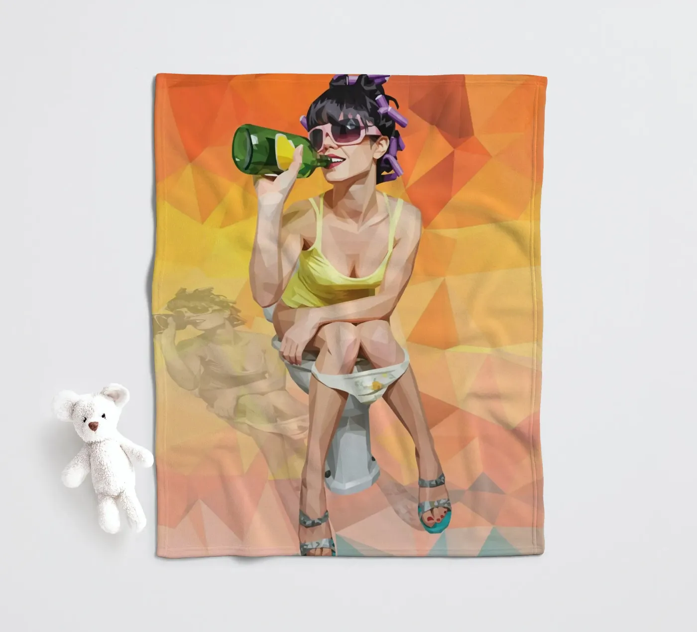 Escape Routine fleece blanket by Self-expression