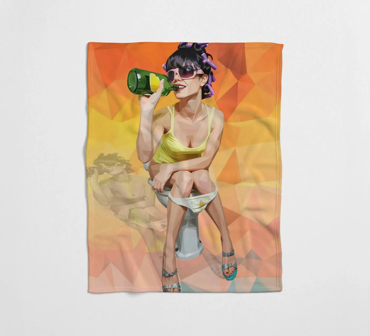 Escape Routine fleece blanket by Self-expression