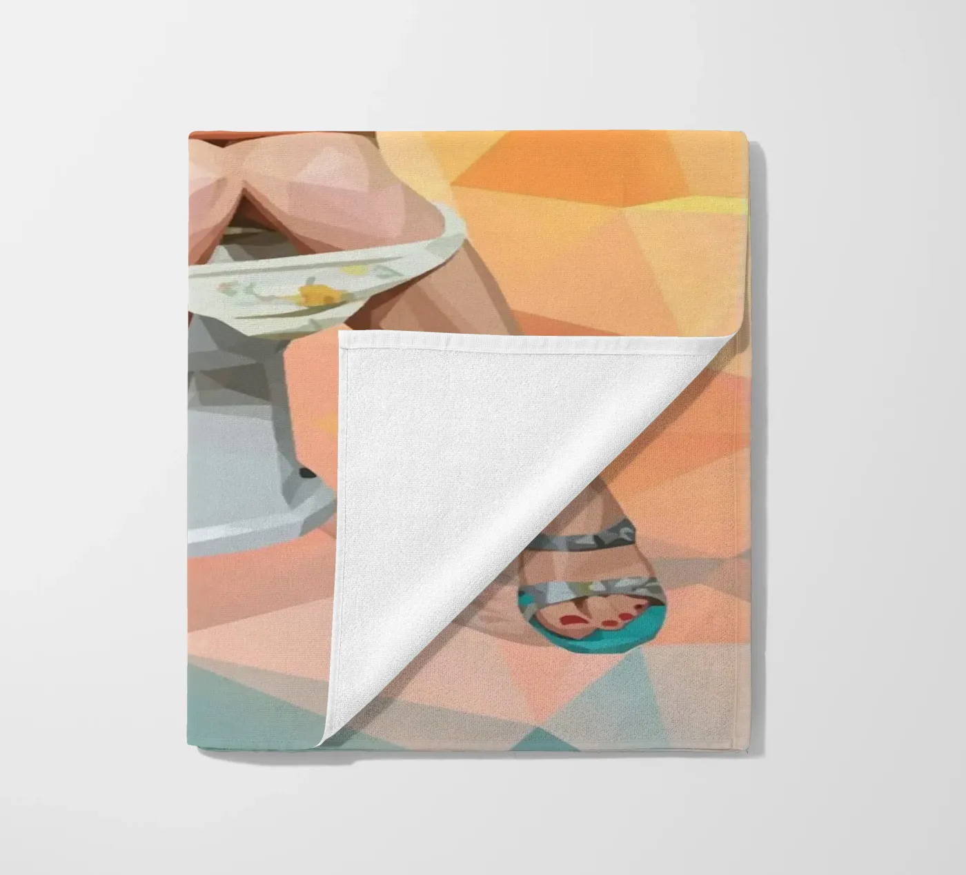 Escape Routine beach towel by Self-expression