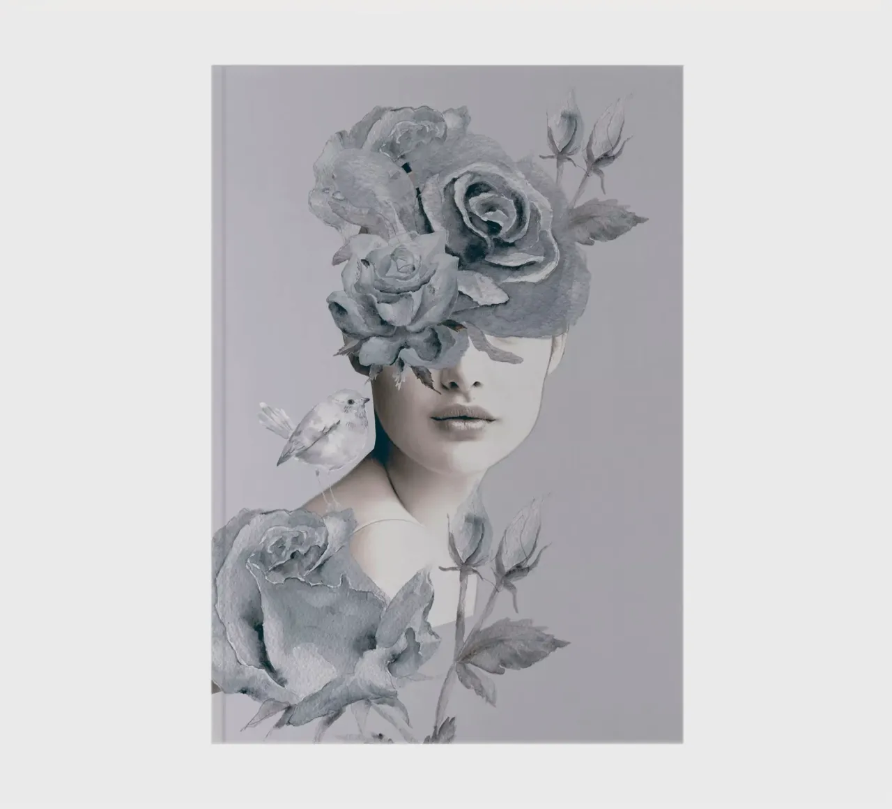 Spring/ Portrait notebook by dada22
