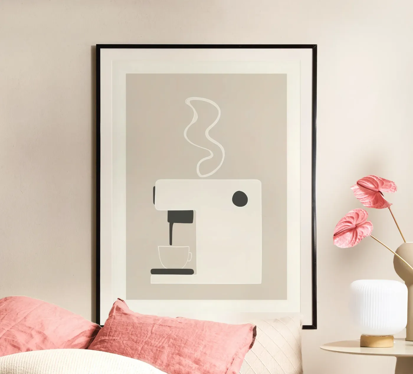 Let's drink a coffee poster da Aralyn
