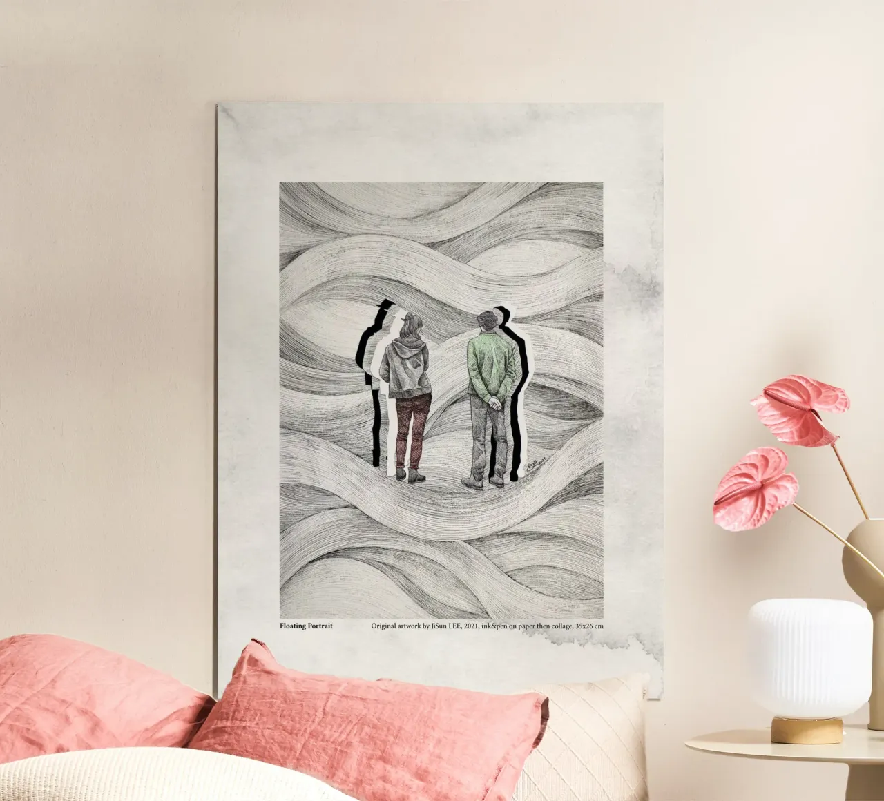 Floating Portrait - 1 poster da artleejisun