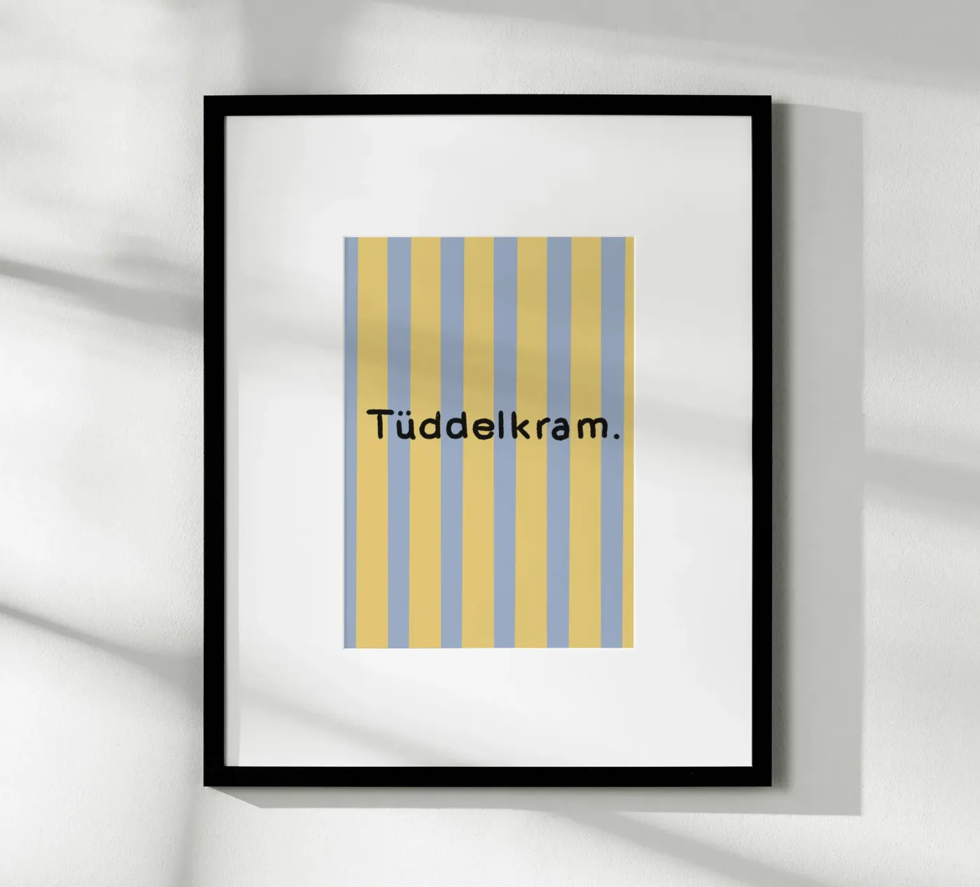 Tüddelkram. poster da litt&lines