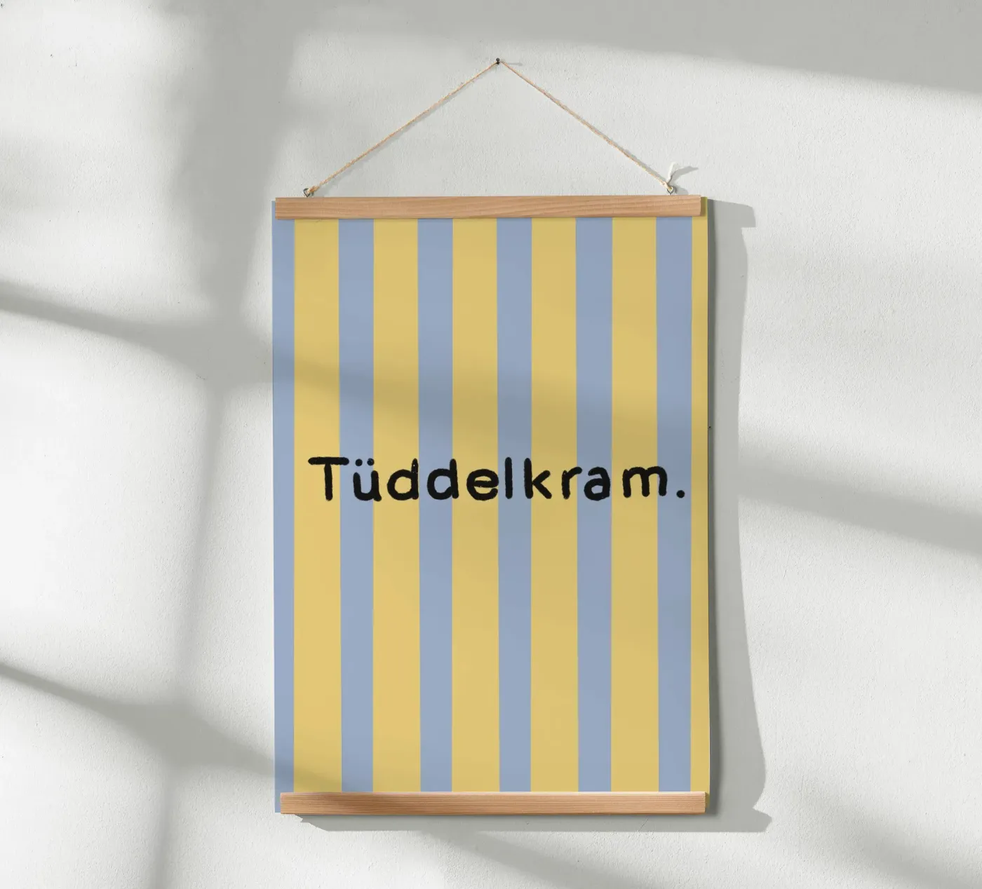 Tüddelkram. poster da litt&lines