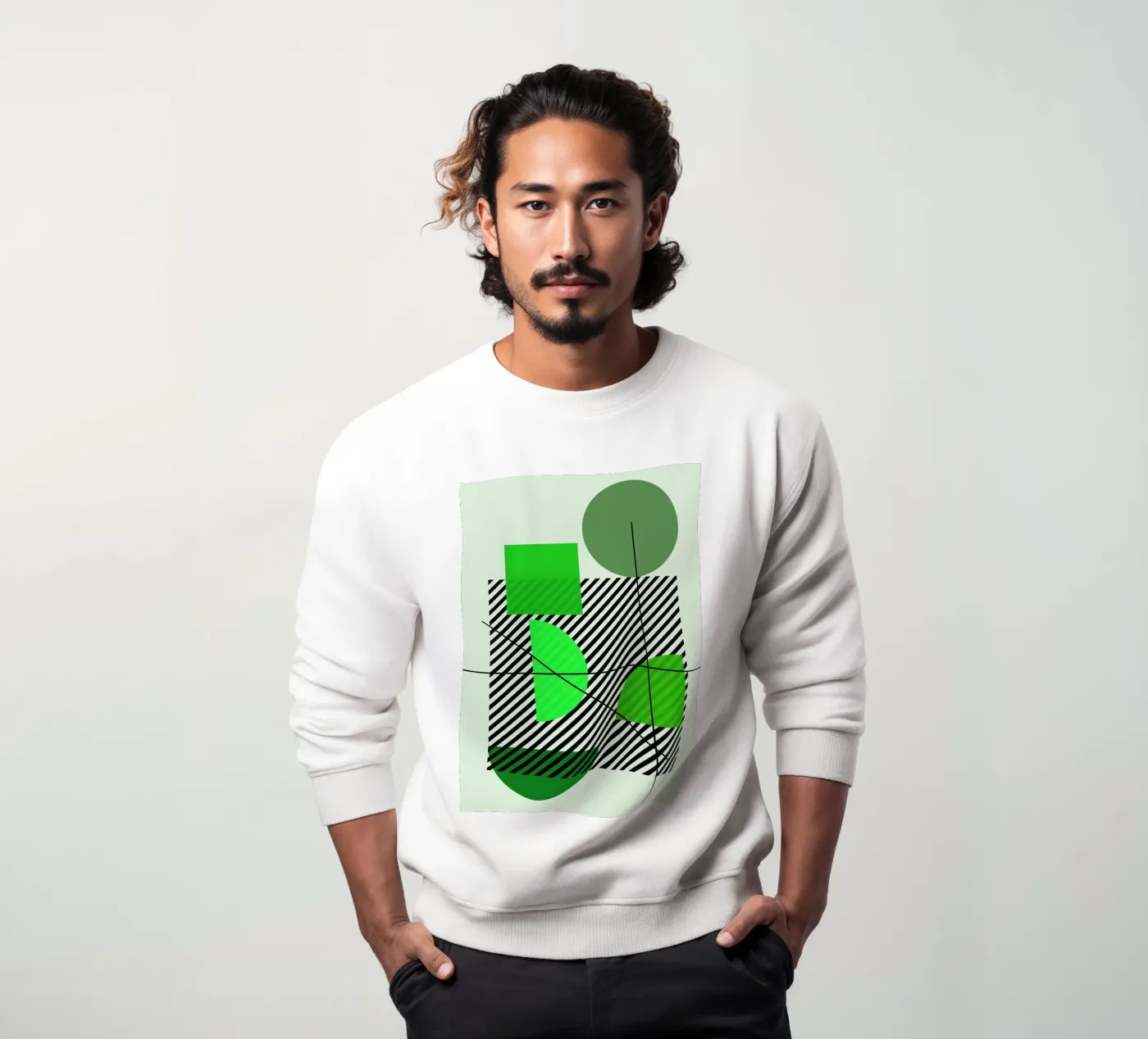 Emerald Draft sweatshirt by Robert