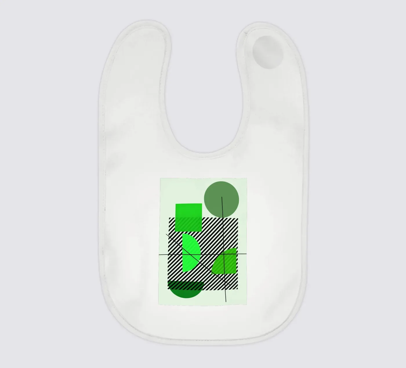 Emerald Draft baby bib by Robert