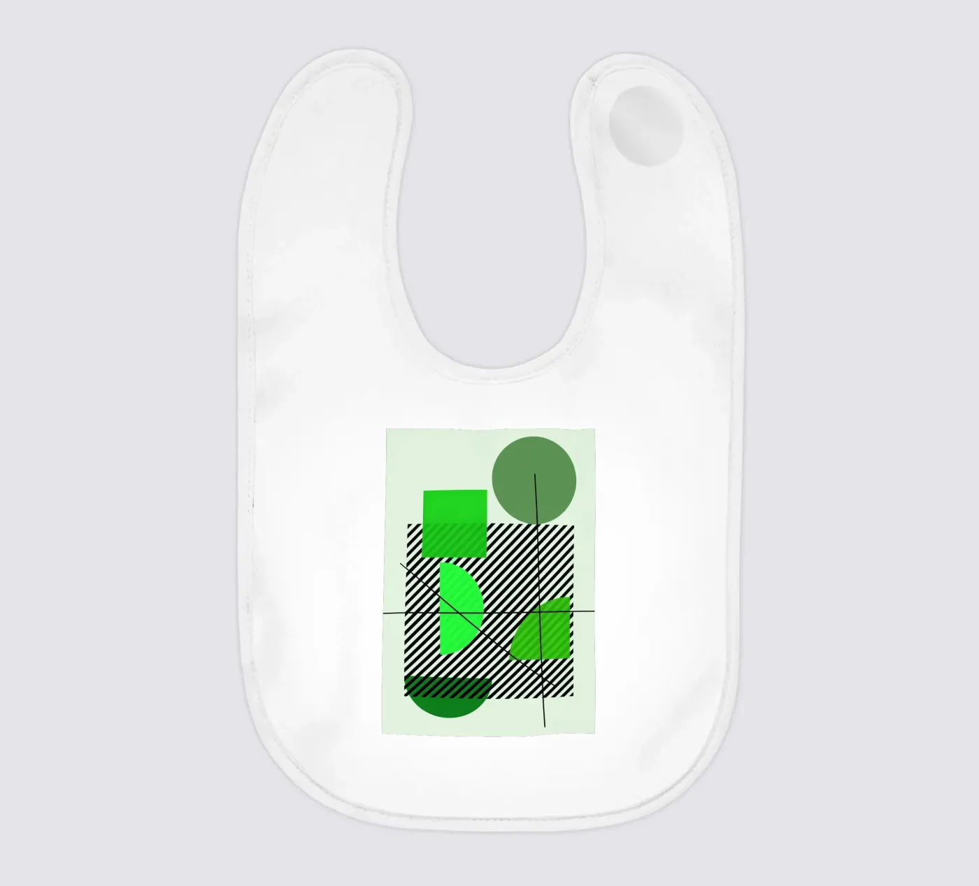 Emerald Draft baby bib by Robert