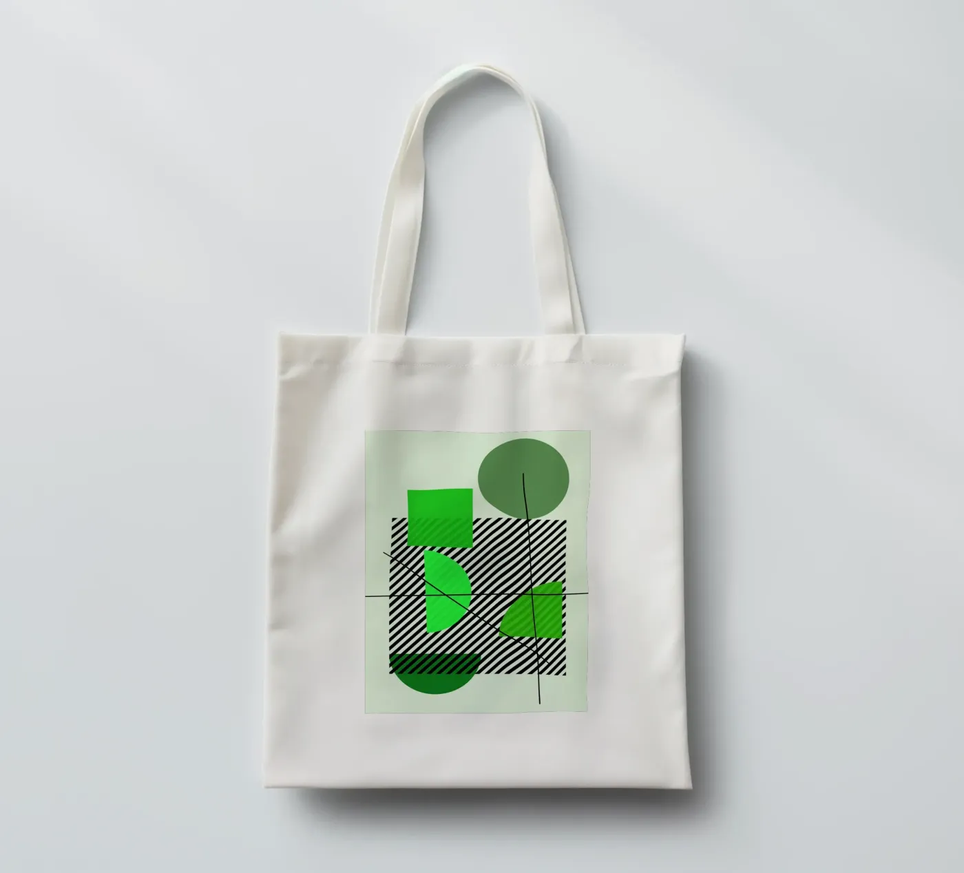 Emerald Draft tote bag by Robert