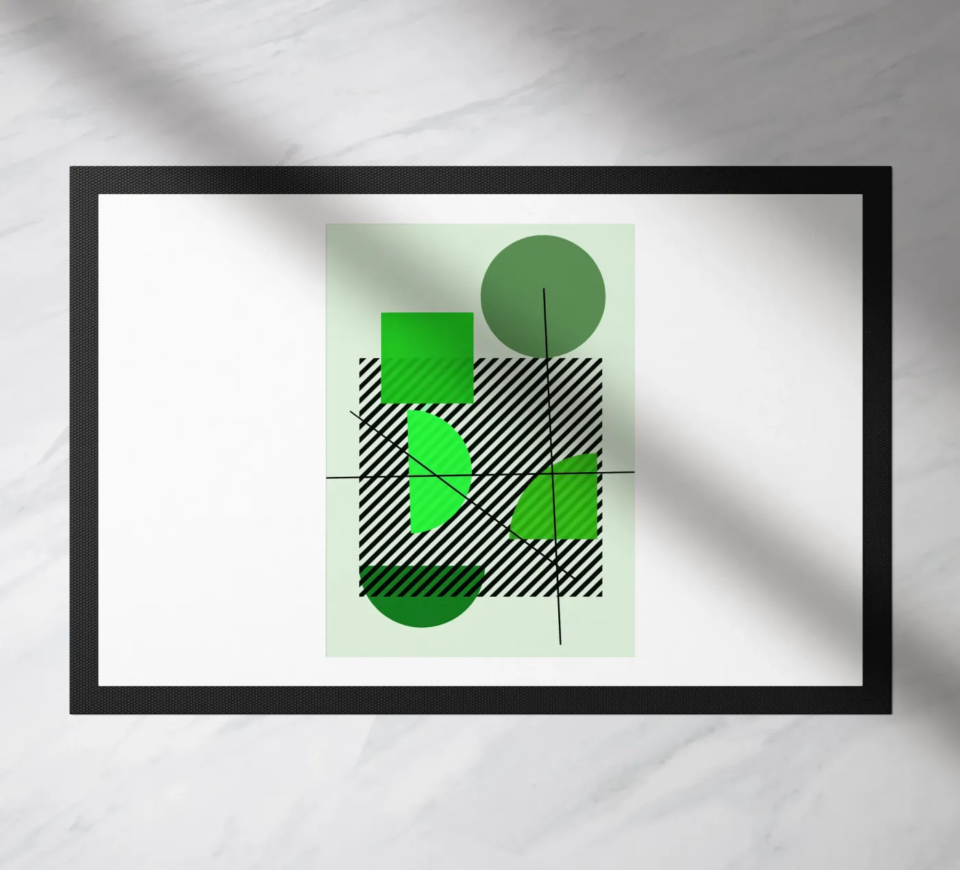 Emerald Draft doormat by Robert