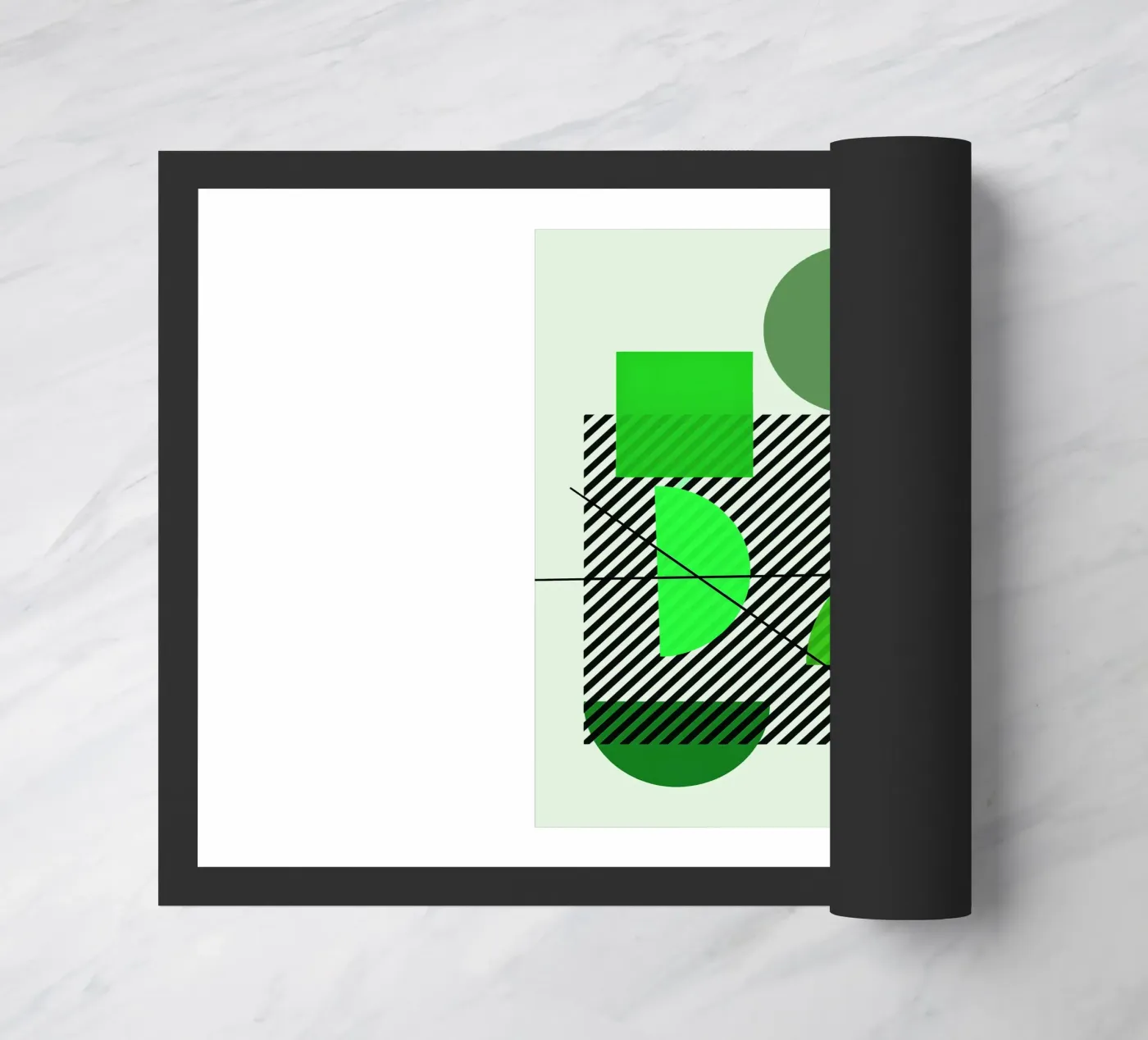 Emerald Draft doormat by Robert