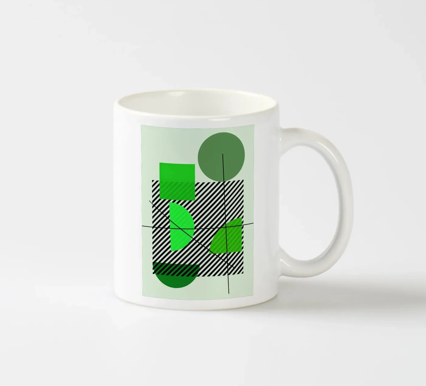 Emerald Draft ceramic mug by Robert