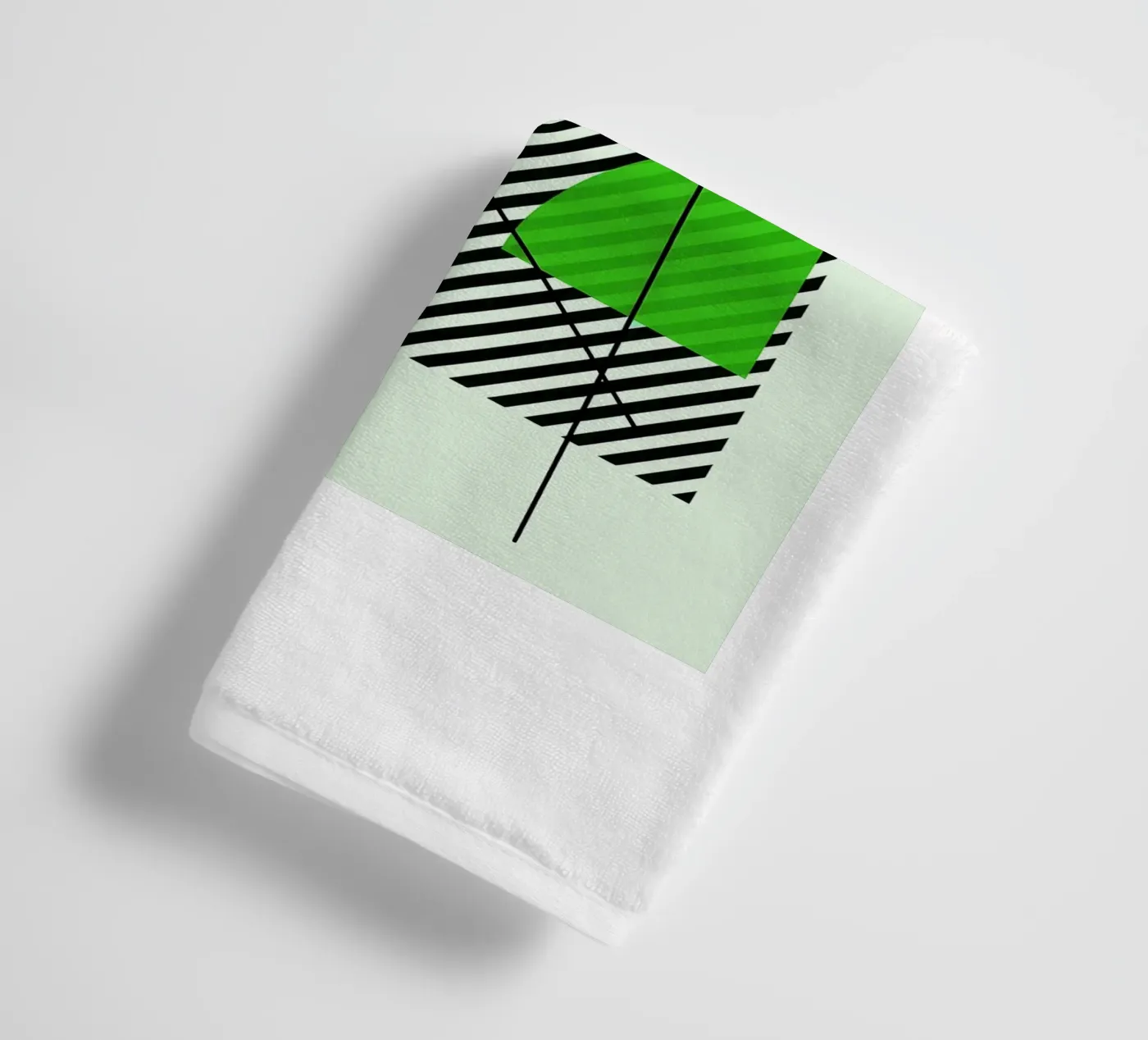 Emerald Draft towel by Robert