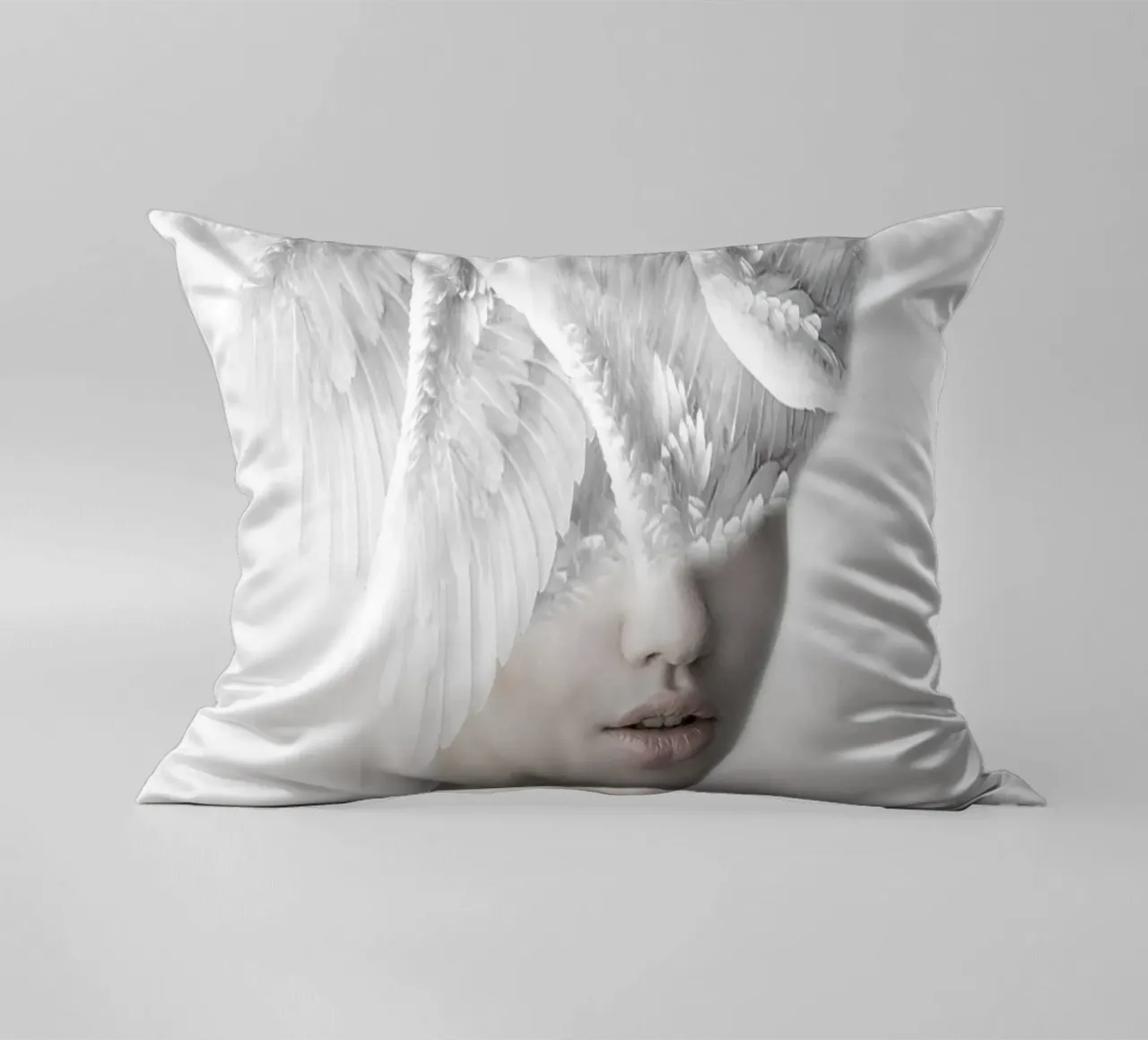 Beautiful Angel decorative cushion by dada22