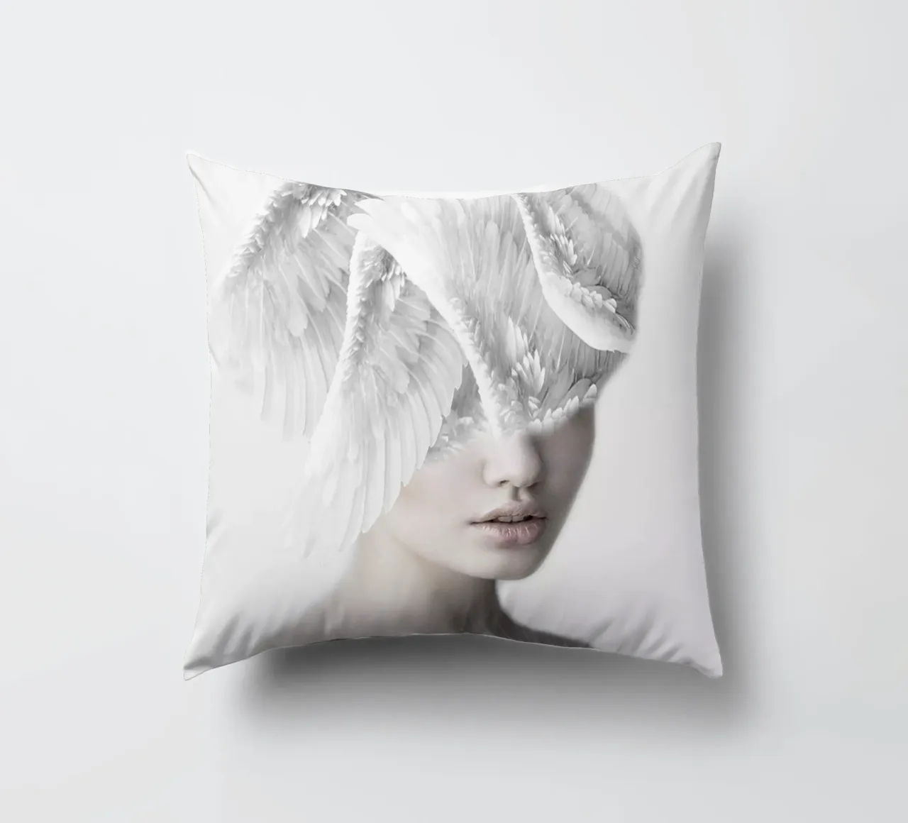 Beautiful Angel decorative cushion by dada22