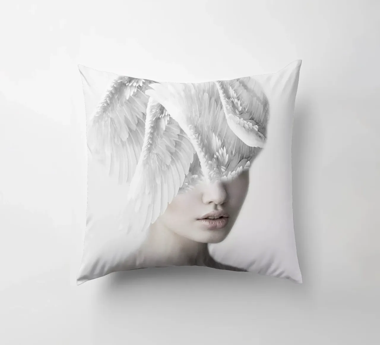 Beautiful Angel decorative cushion by dada22