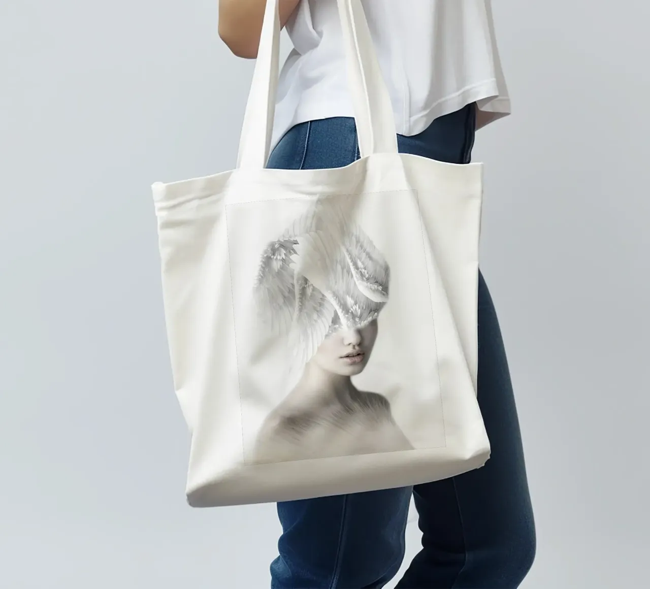 Beautiful Angel tote bag by dada22