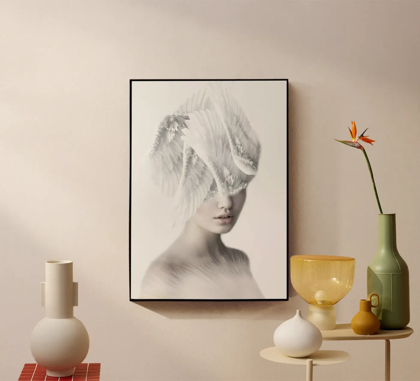 Beautiful Angel Acryl-Glas von dada22
