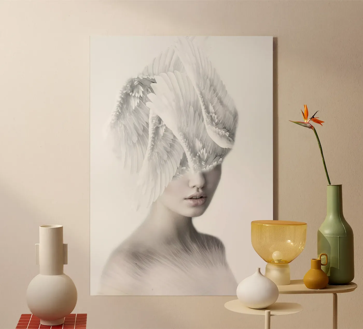Beautiful Angel Acryl-Glas von dada22