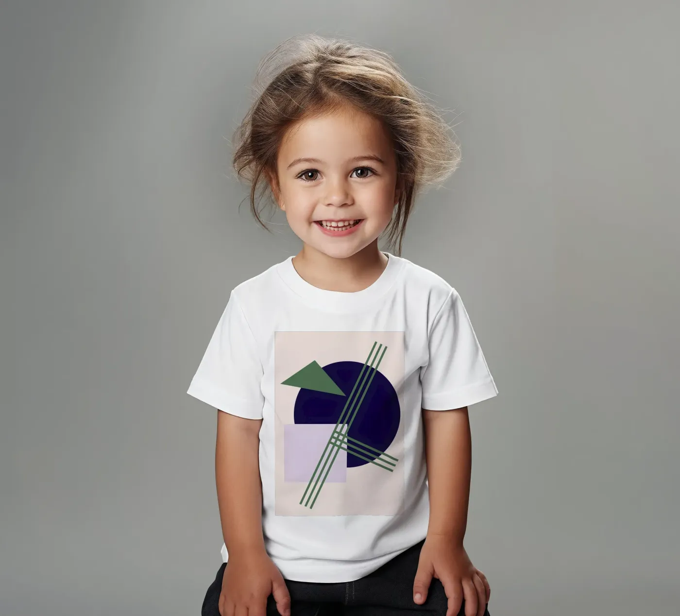 Linear Intersection kids t-shirt by Robert