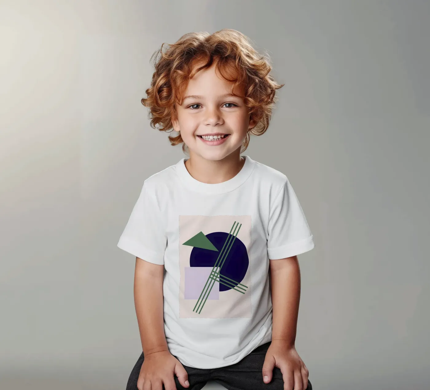Linear Intersection kids t-shirt by Robert