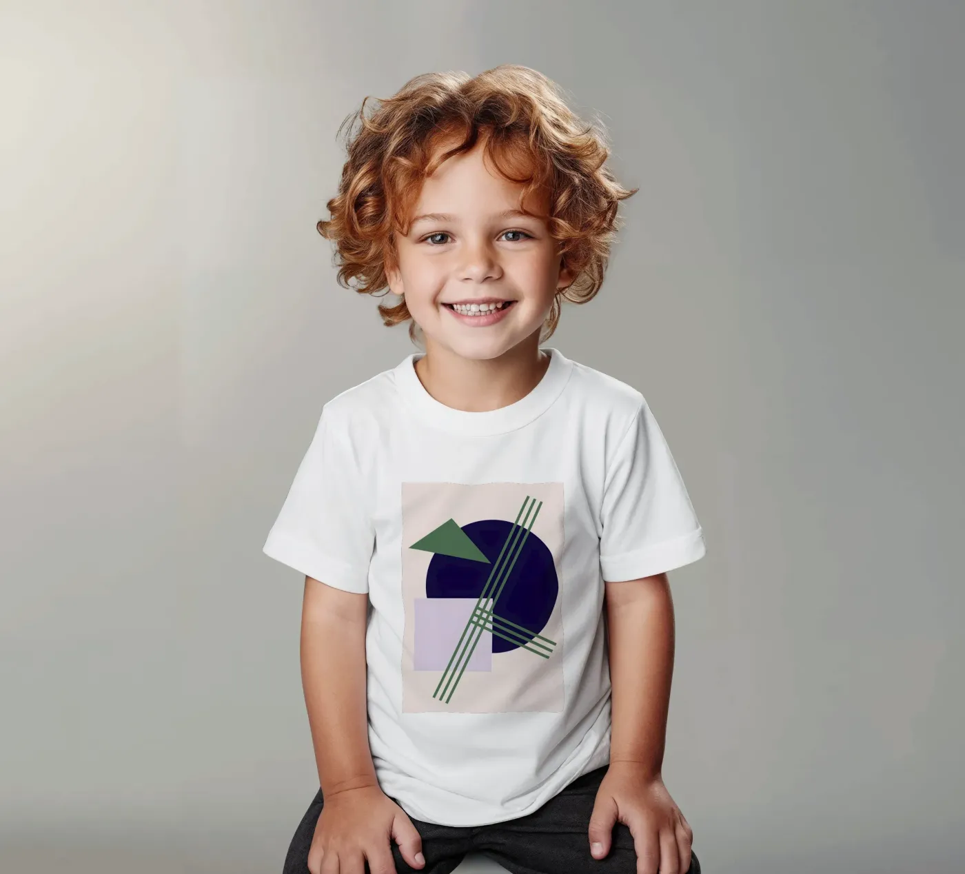 Linear Intersection kids t-shirt by Robert