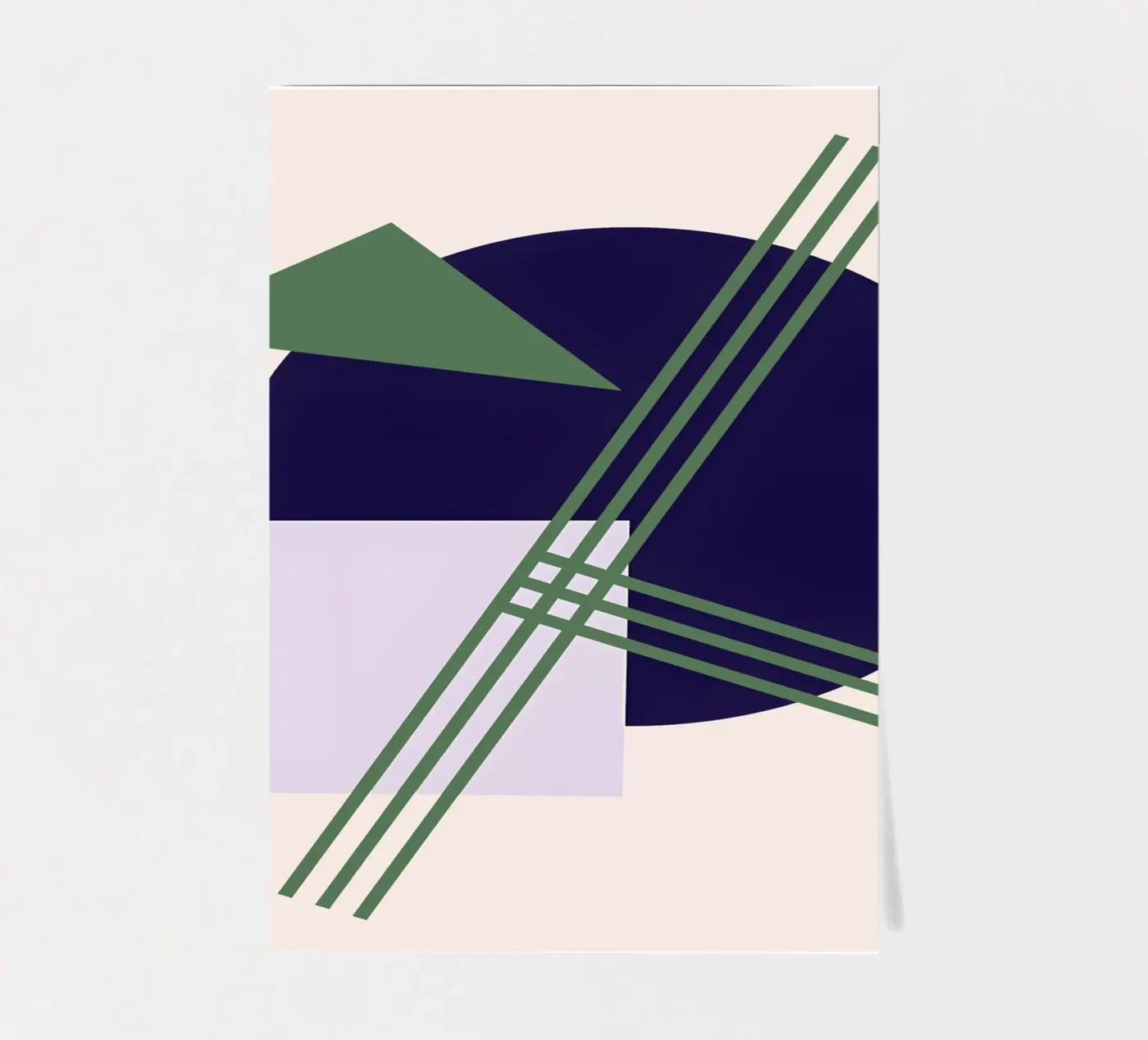 Linear Intersection sticker sheet by Robert
