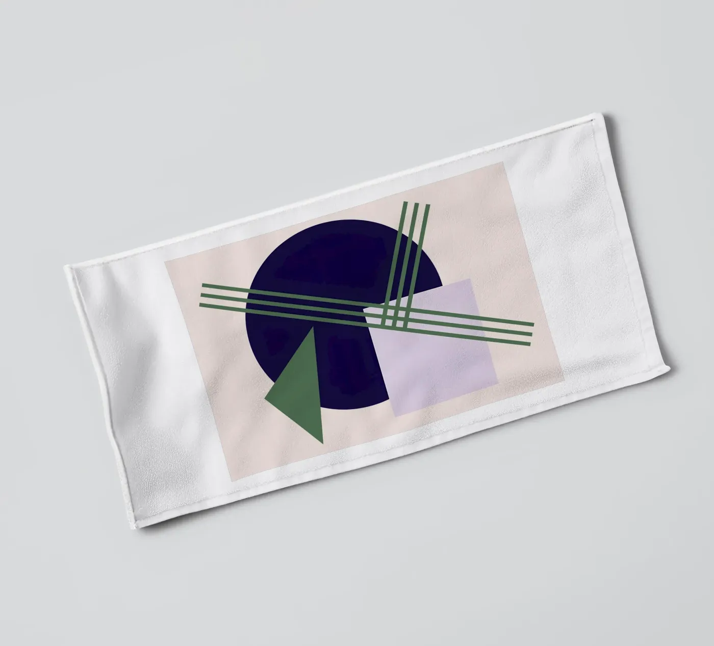Linear Intersection towel by Robert