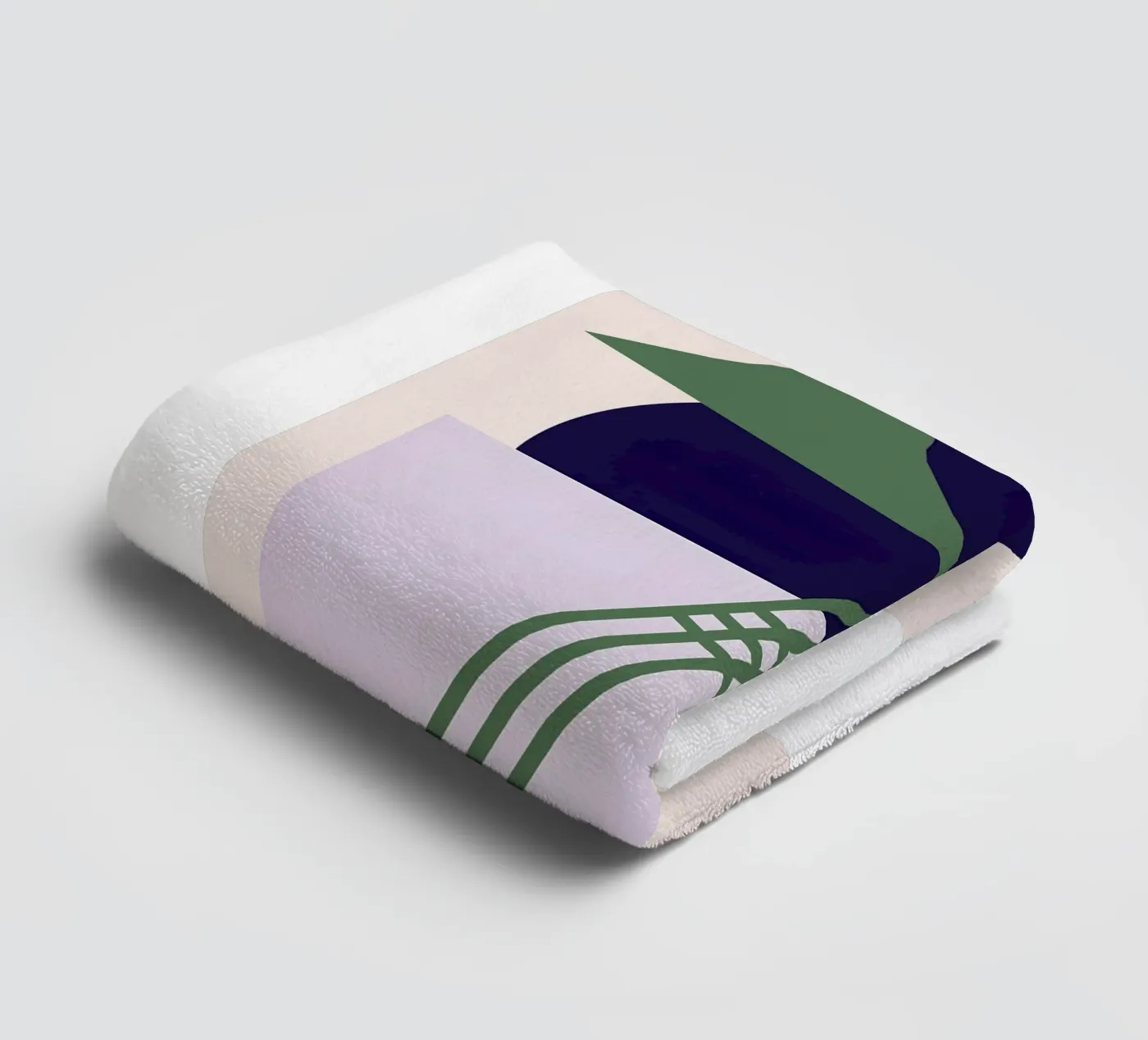 Linear Intersection towel by Robert