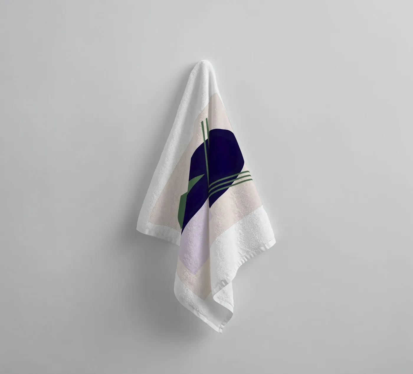 Linear Intersection towel by Robert