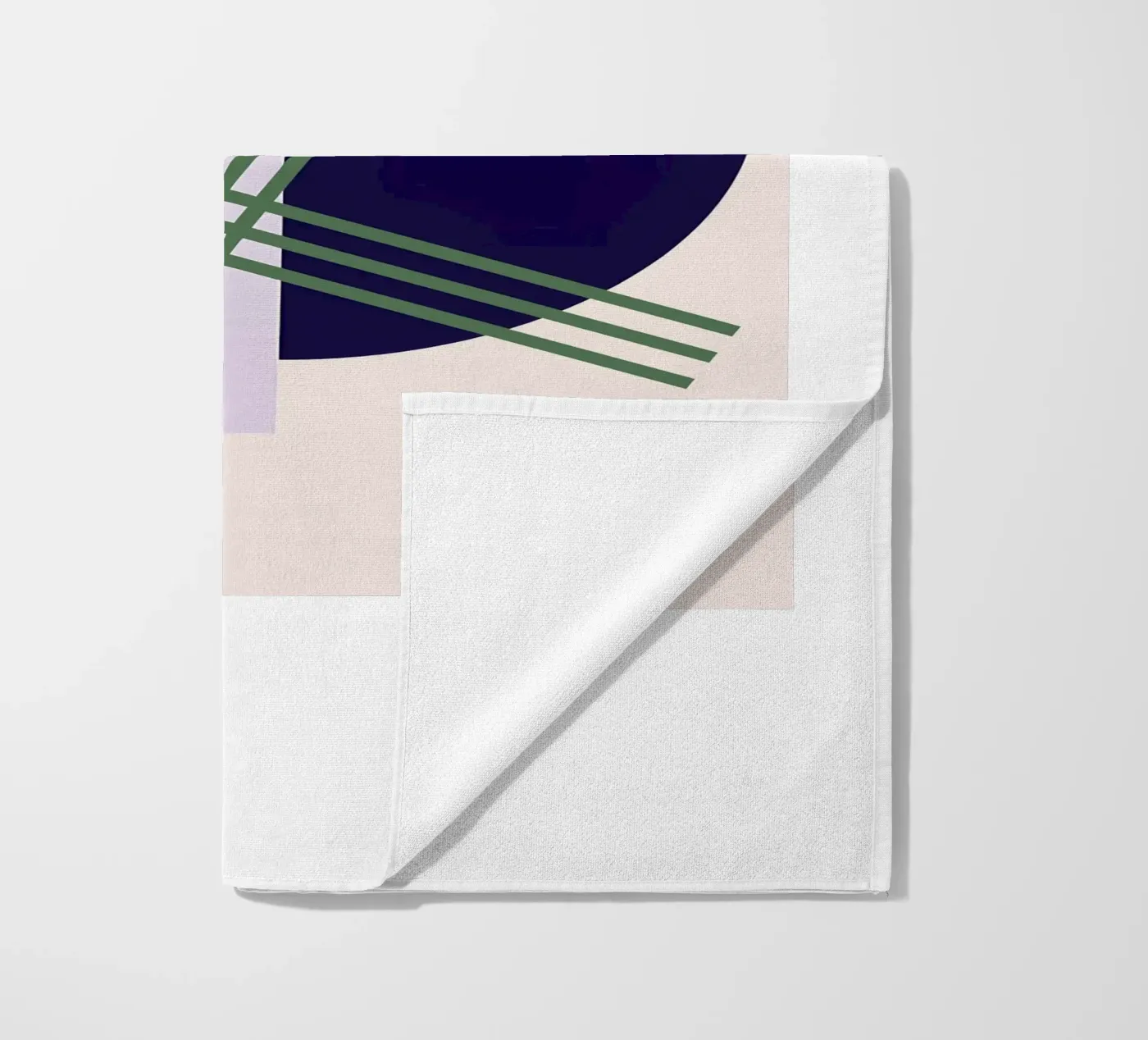 Linear Intersection beach towel by Robert