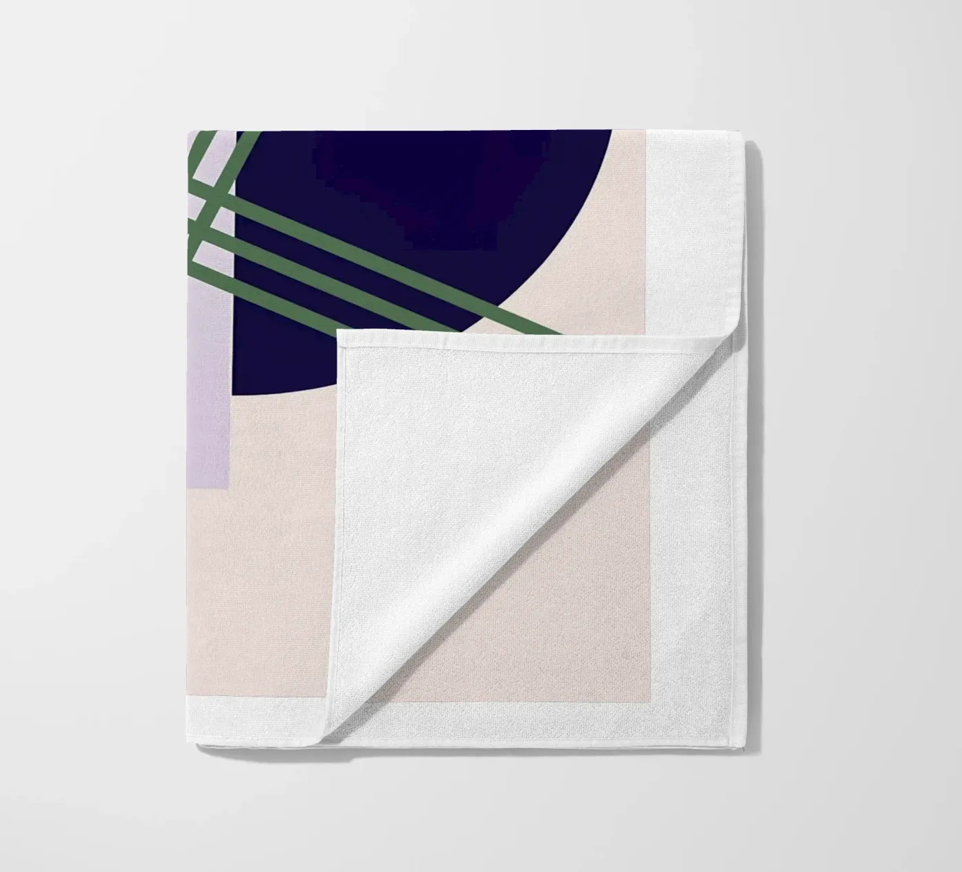 Linear Intersection beach towel by Robert