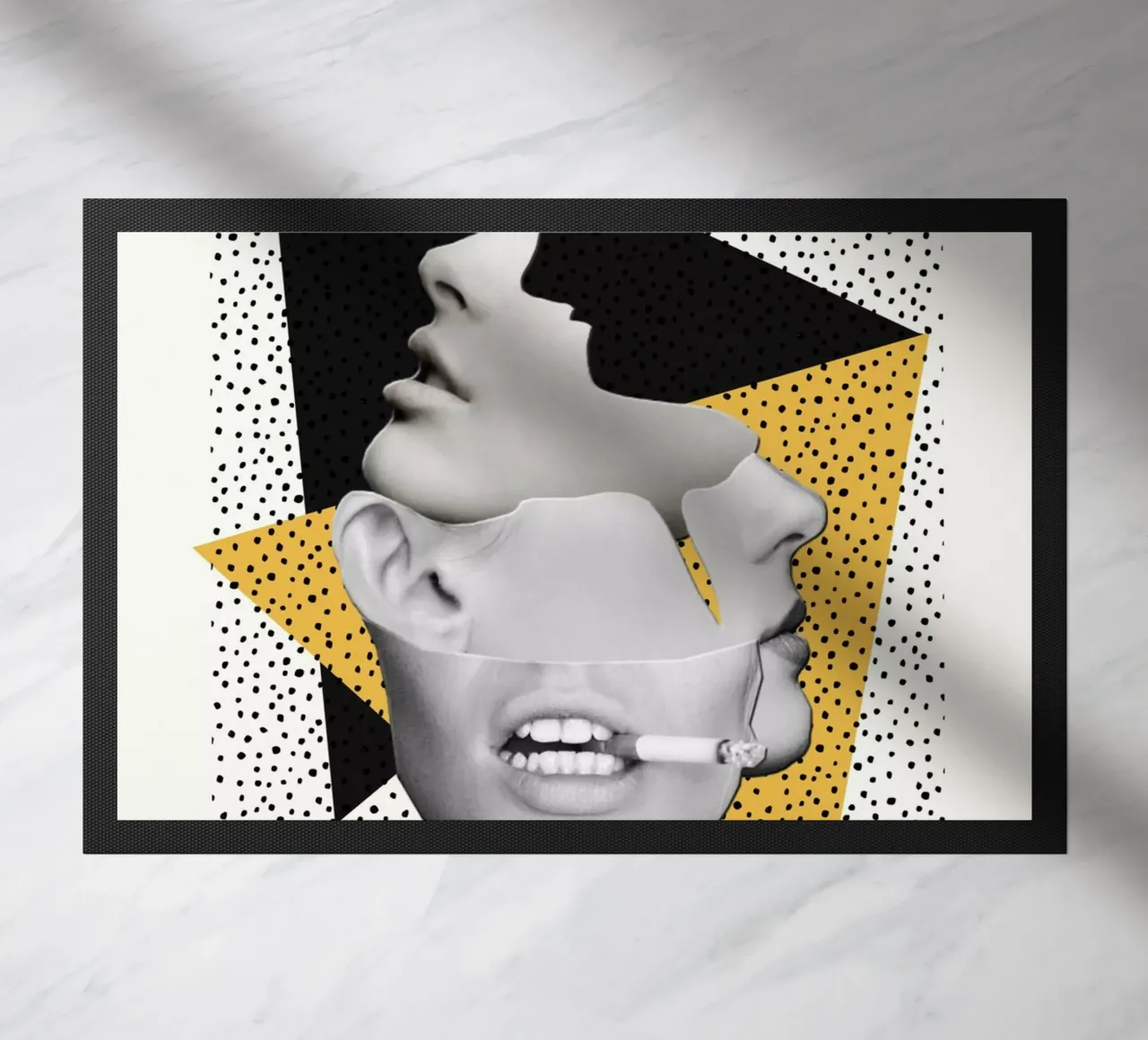 collage / Volti zerbino da dada22