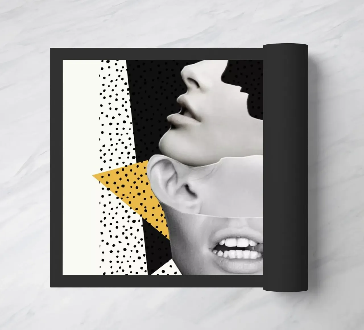 collage / Volti zerbino da dada22