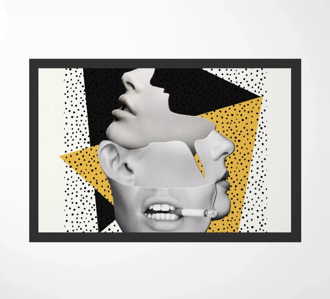 collage / Volti zerbino da dada22